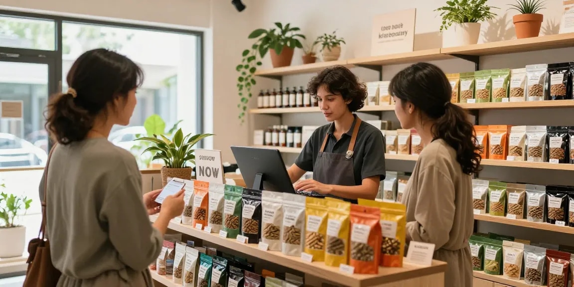 Shop now for Red Bali Kratom and enjoy relaxation benefits in a vibrant retail setting.