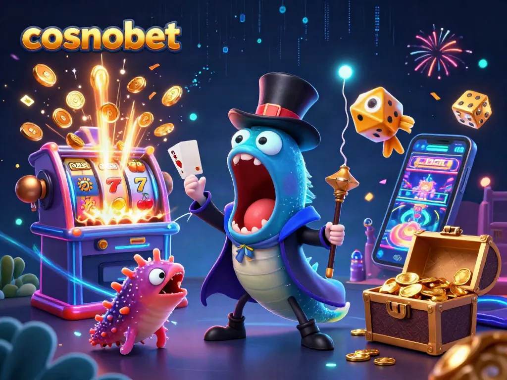 Experience the excitement at cosmobet with magical casino elements and captivating characters!