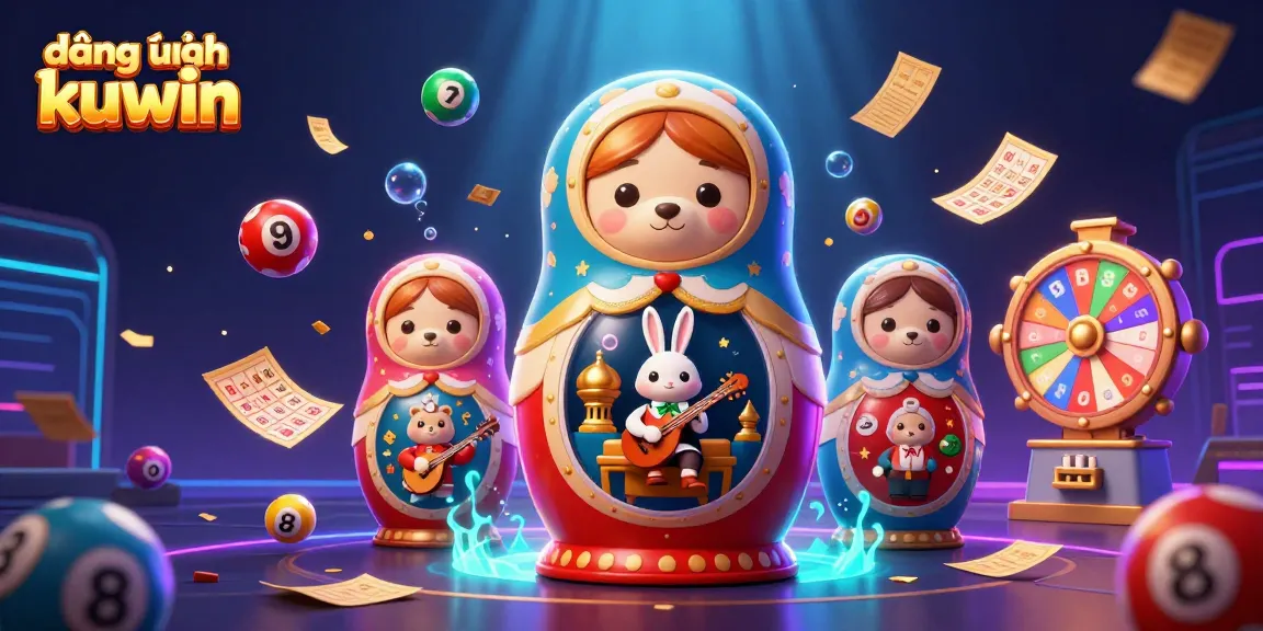 Engage in thrilling gameplay with đăng nhập kuwin at a vibrant online casino scene filled with colorful elements.
