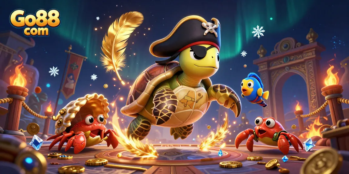 Engage with Go88 com in a treasure-filled 3D underwater gaming adventure.